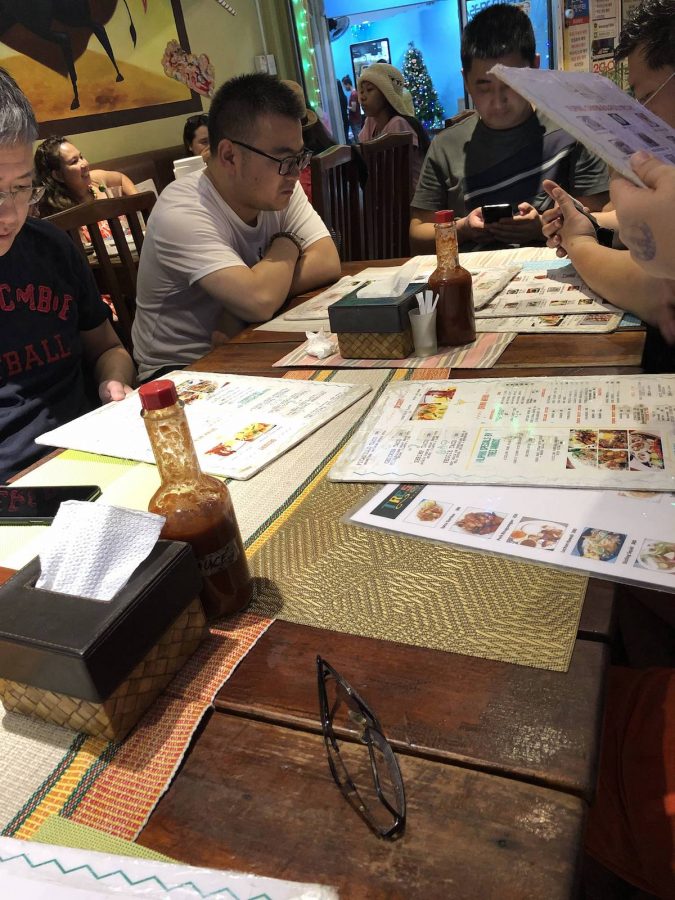 开始点餐喽，看出来每个人都很期待