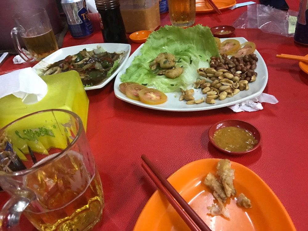 吃的当地的几个特色小菜