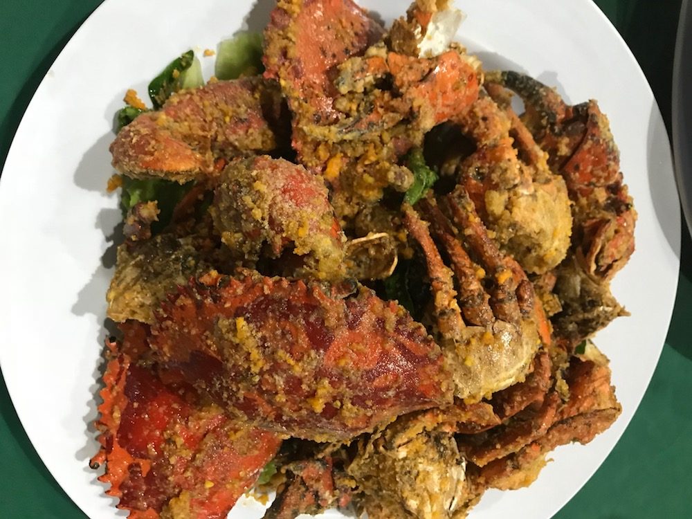 炸软壳蟹
